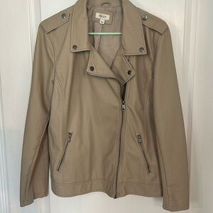 Style & Co faux leather jacket. NWOT